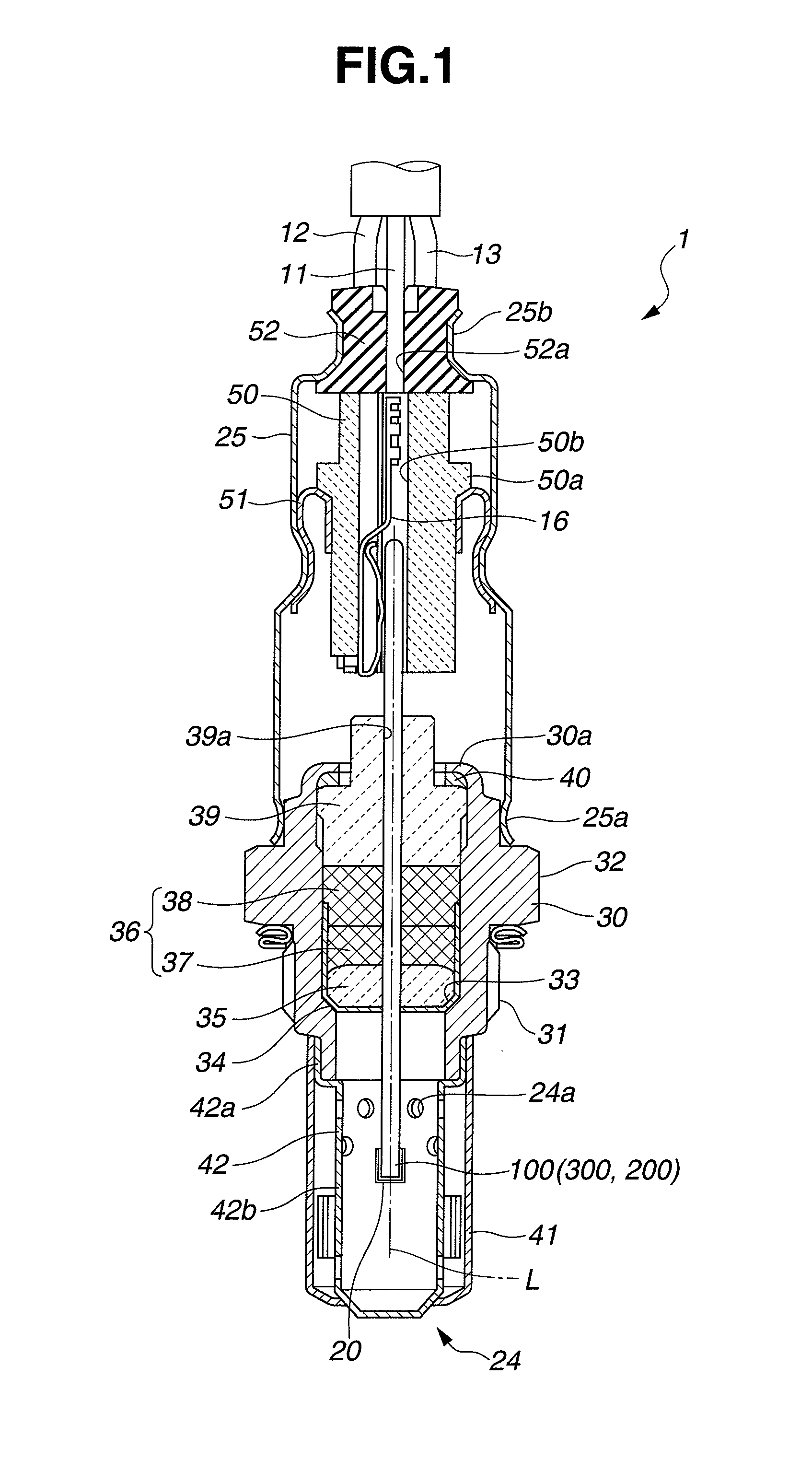 Gas sensor element and gas sensor