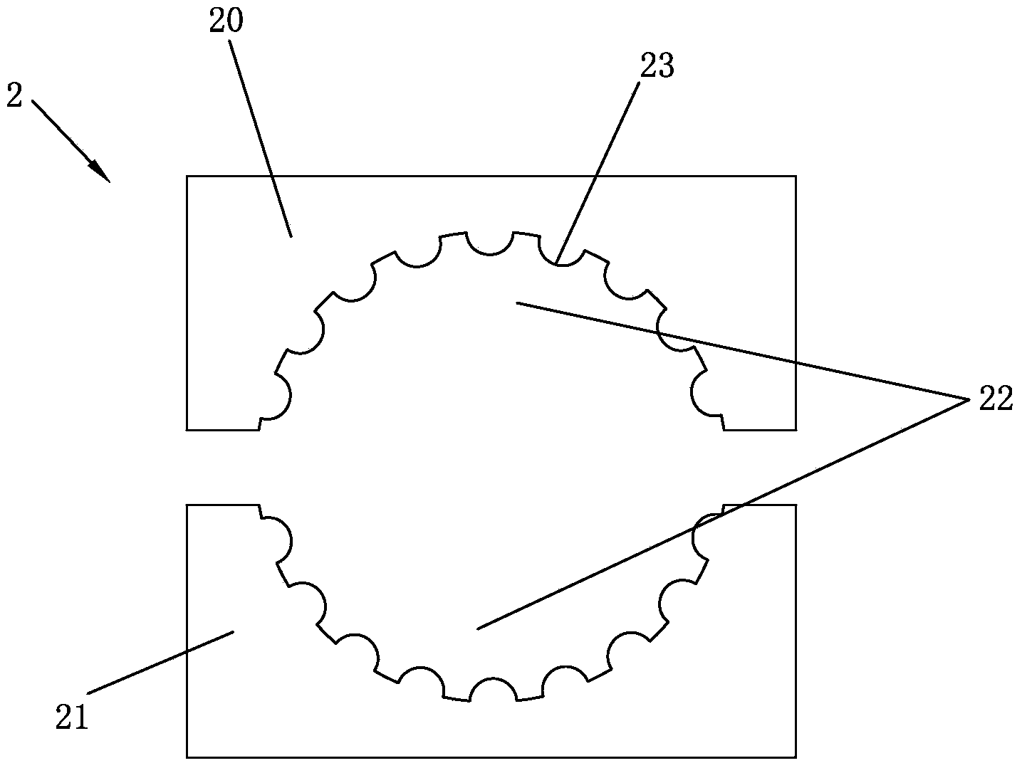 Phosphor copper ball with grooves at surface and preparation method thereof