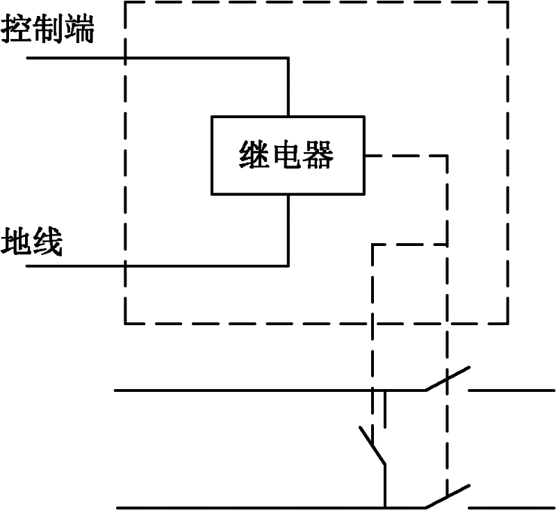 Mutual-induction type automatic online reliability diagnosing and repairing system for long-distance multi-node train line and use method thereof