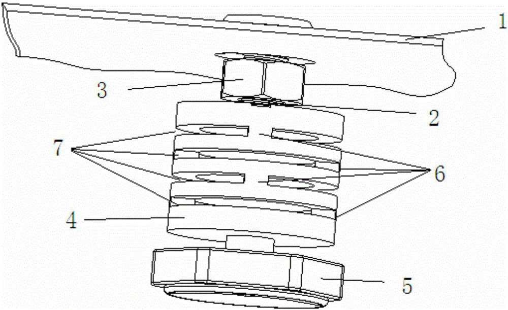 Washing machine foundation device and washing machine equipped with the foundation device