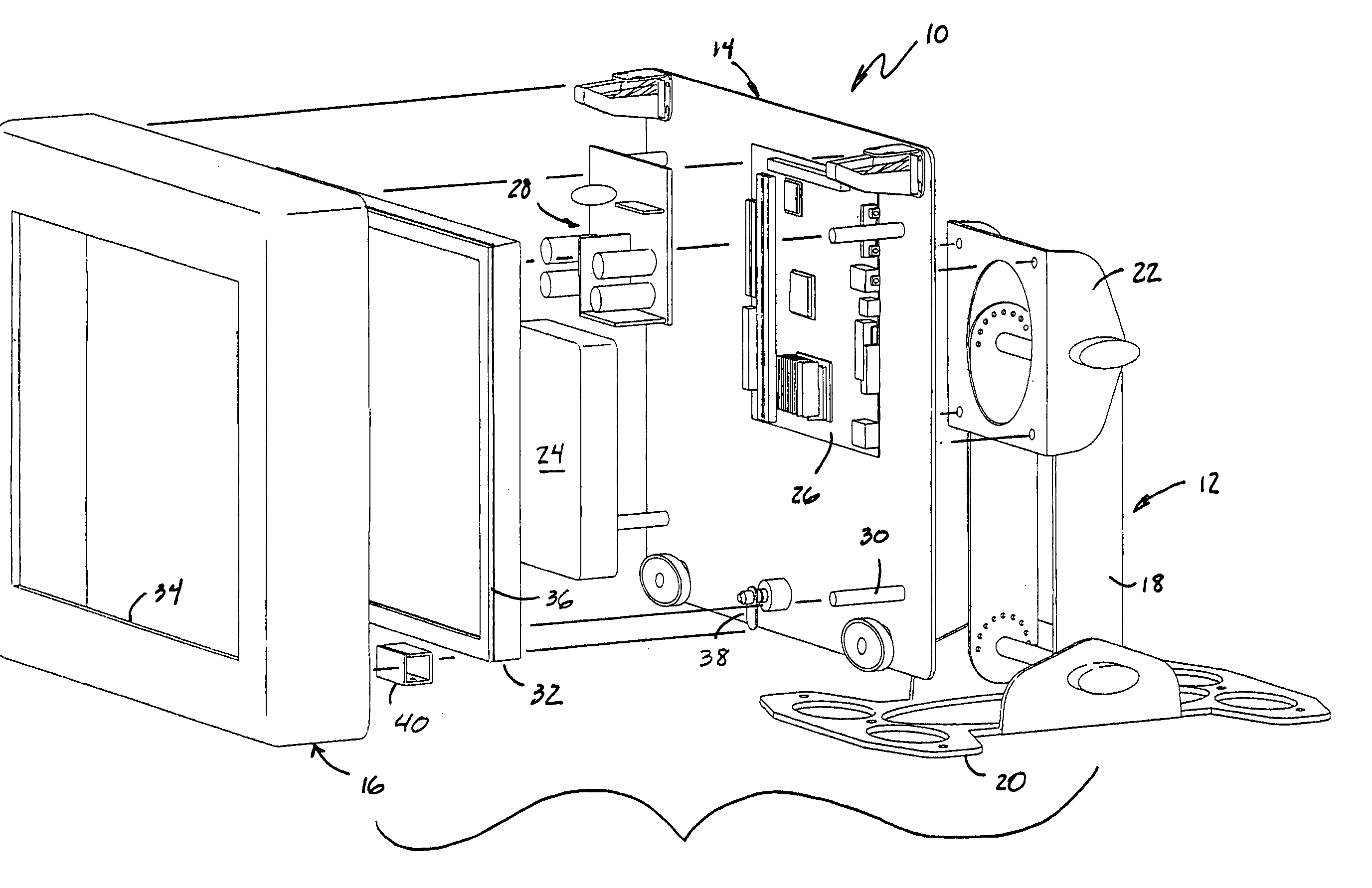 Computer kiosk