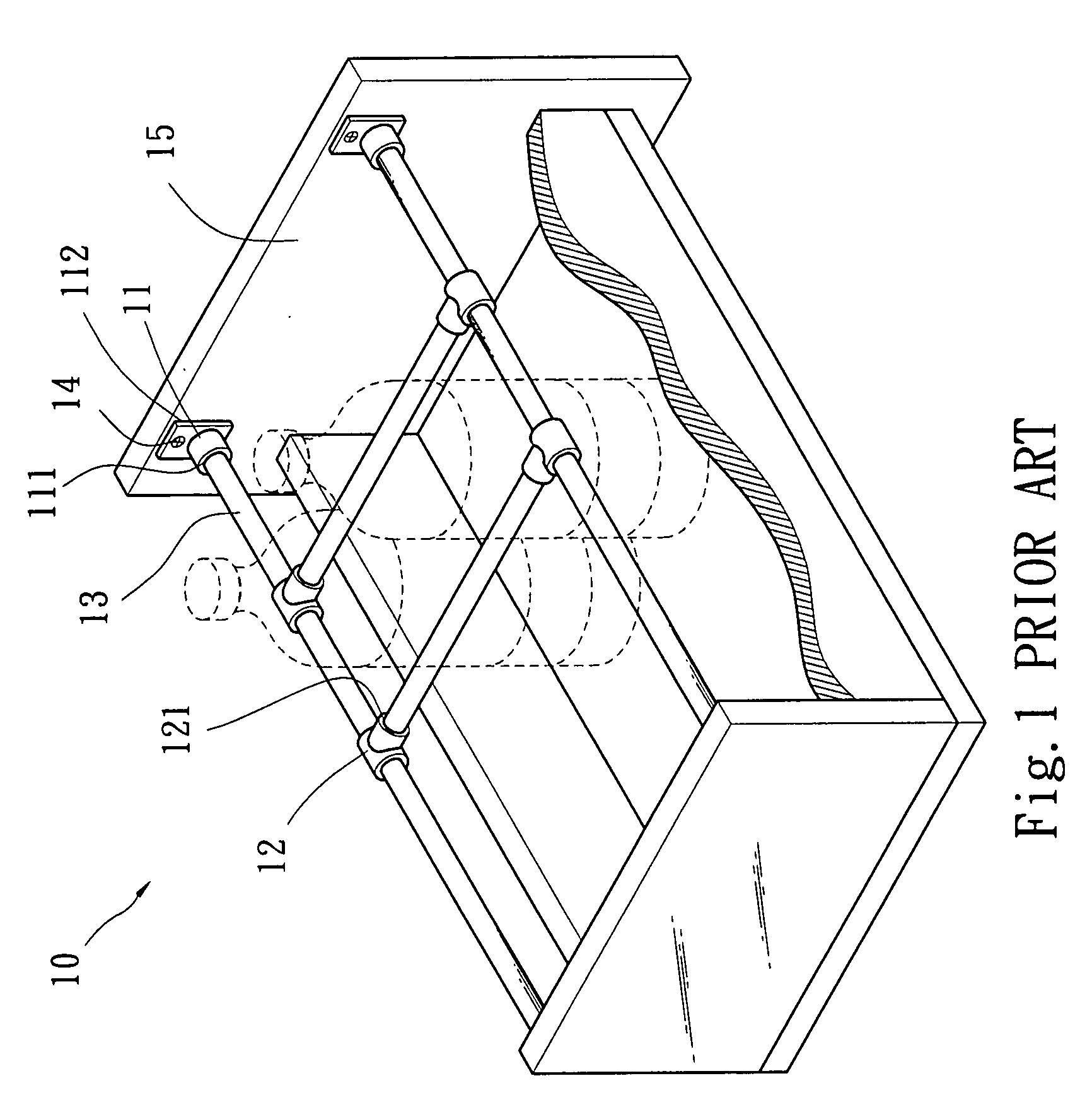 Bottle partition frame