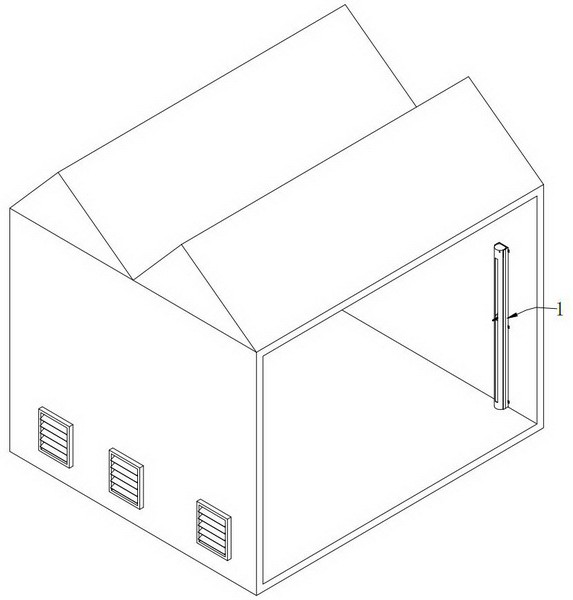 Agricultural product planting temperature and humidity sensor for intelligent agricultural system