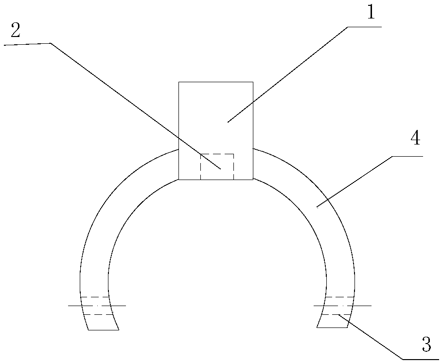 Tooth cleaning device and tooth cleaner with anti-splashing and camera-shooting functions