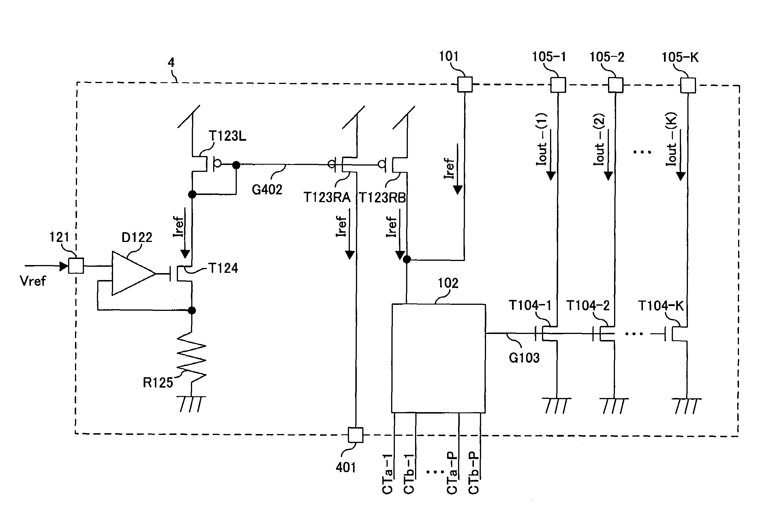 Current driver, data driver, display device and current driving method