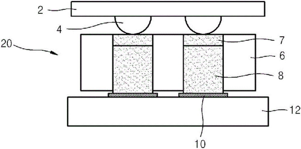 Test socket with high density conduction section