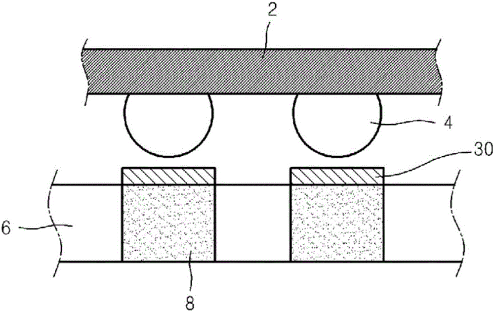 Test socket with high density conduction section