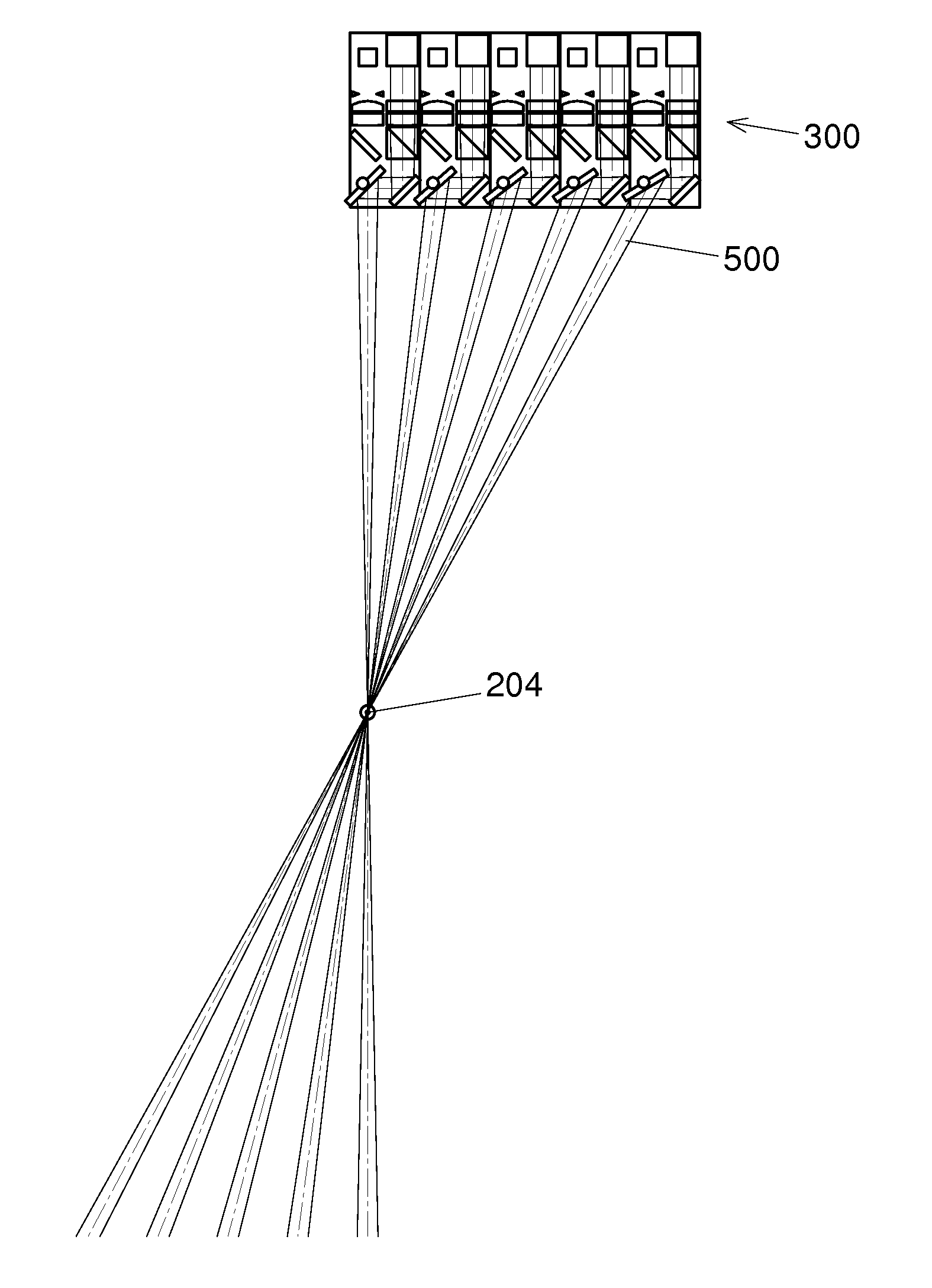 Scanning light field camera and display