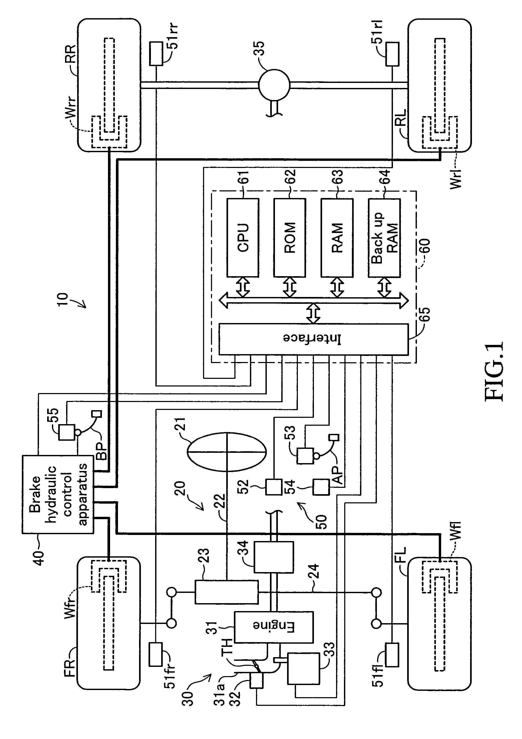 Vehicle motion control device