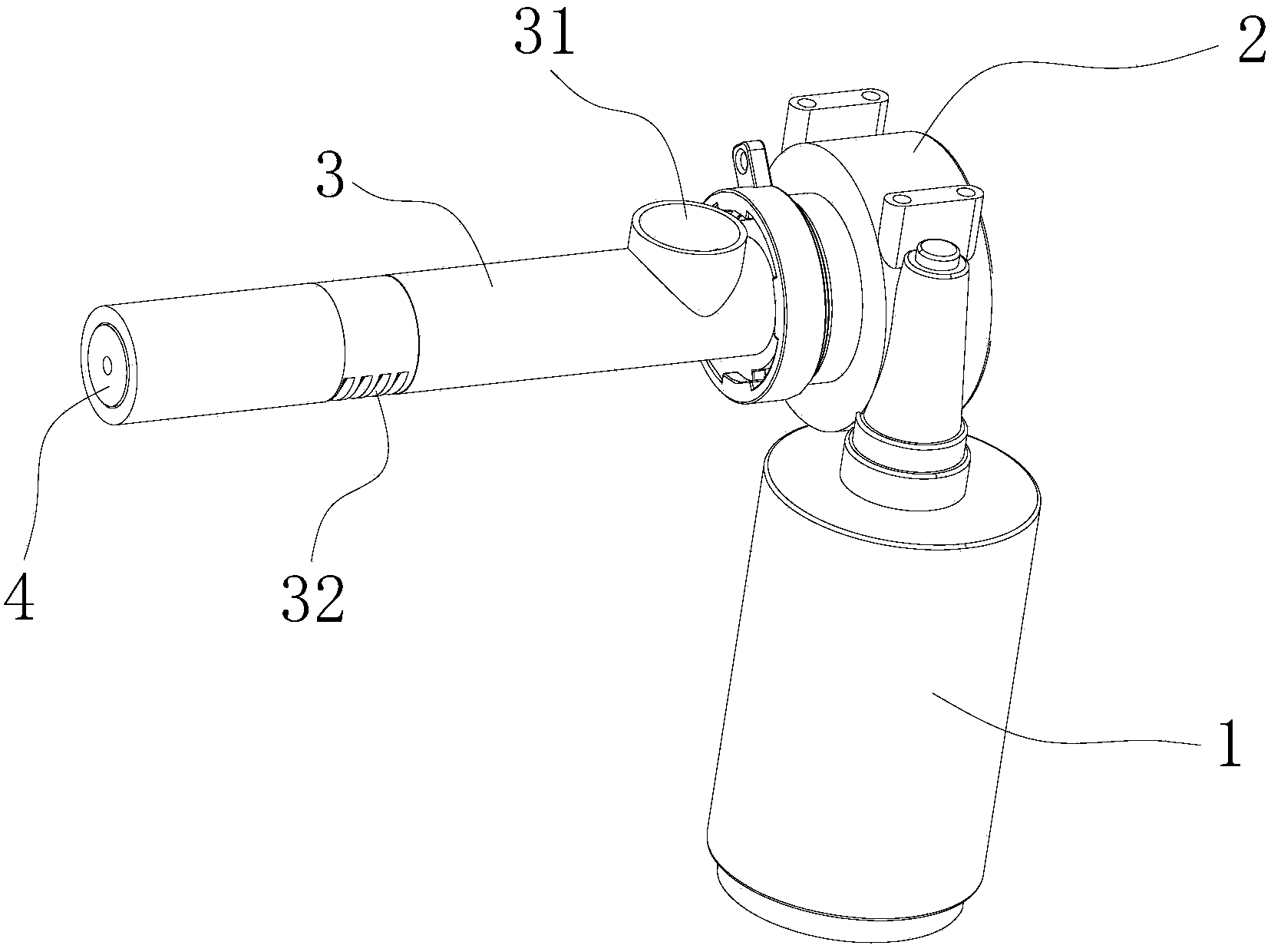 Automatic buffering anti-jamming oil pressing device of domestic oil press