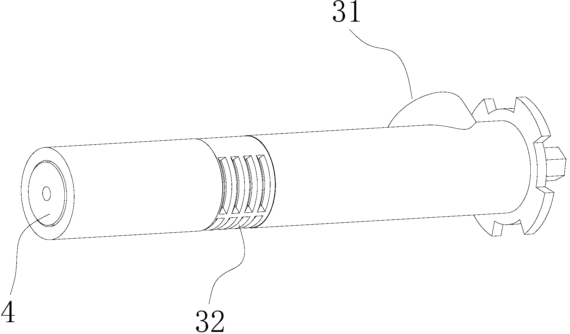 Automatic buffering anti-jamming oil pressing device of domestic oil press