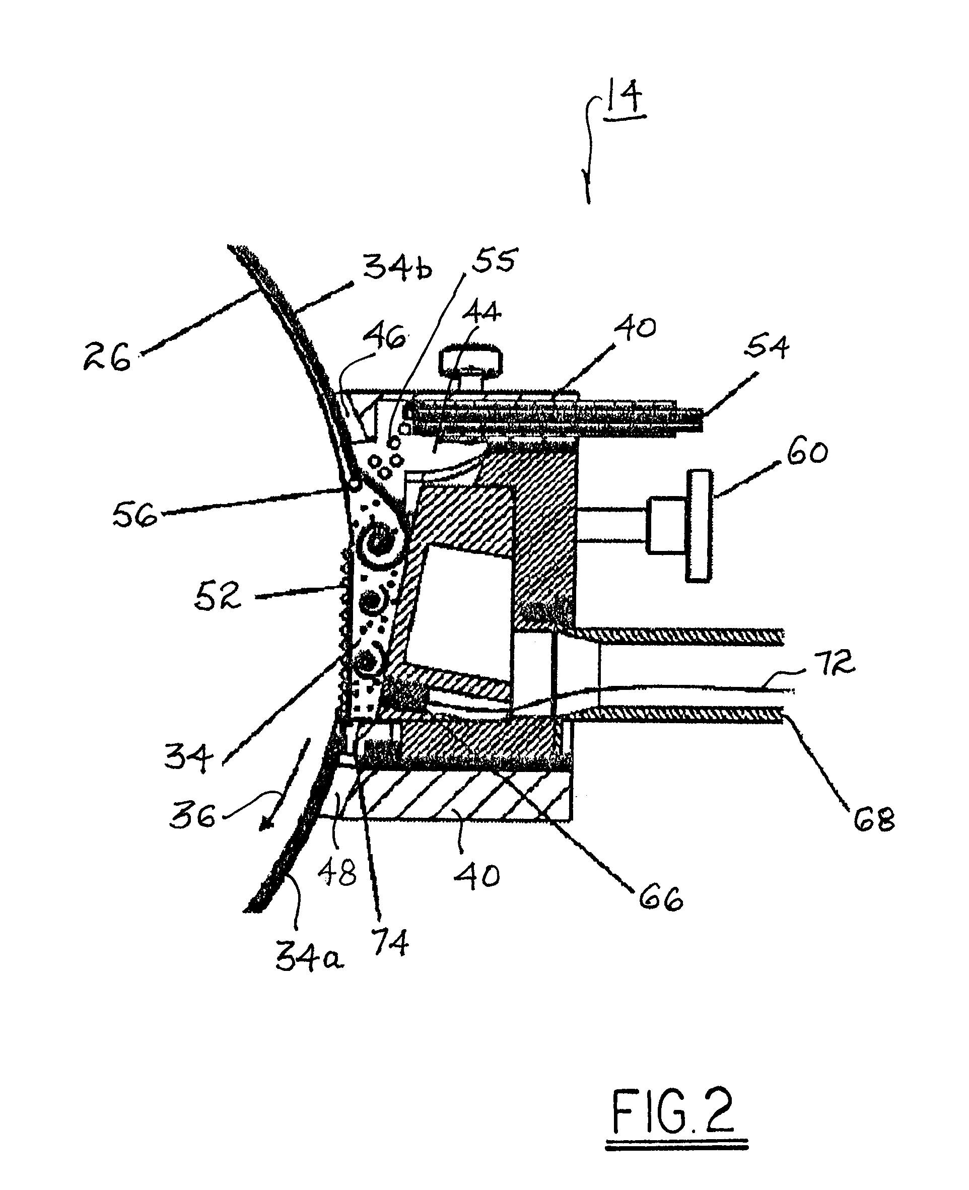 System for magnetorheological finishing of substrates