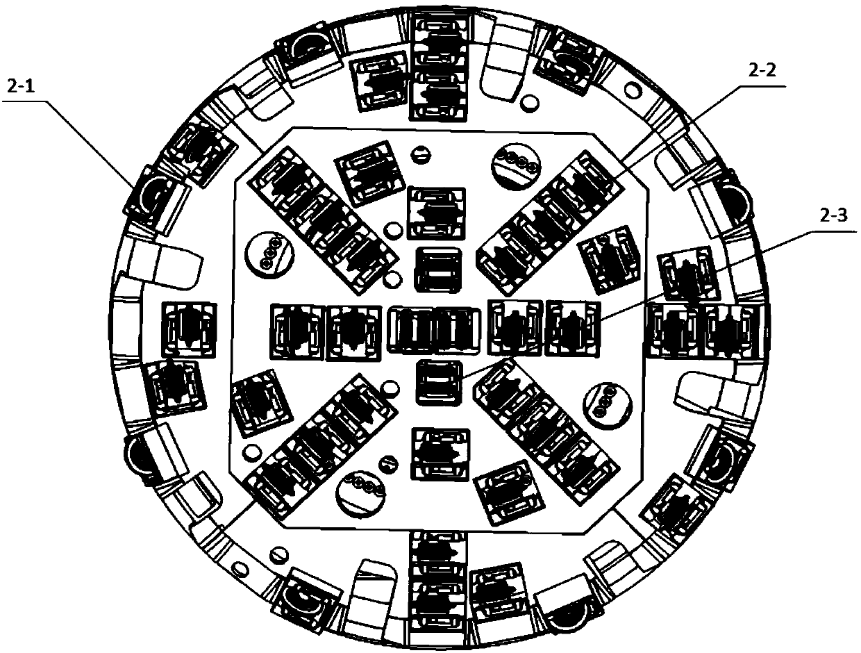 design method for vibration damping of a TBM cutter head