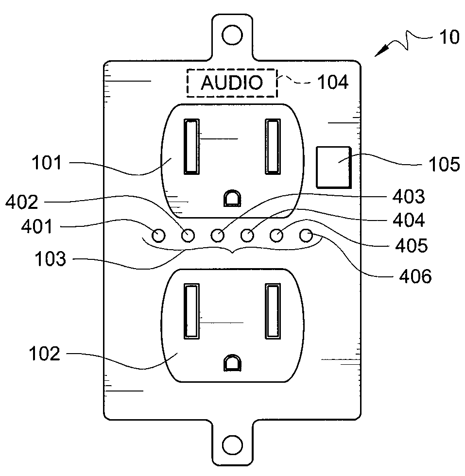 Utility outlets having dynamically changing emergency evacuation routing