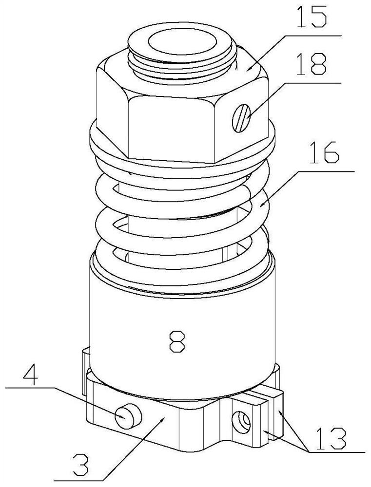 Bullet firing counting device based on recoil force detection