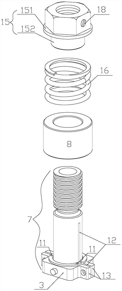 Bullet firing counting device based on recoil force detection