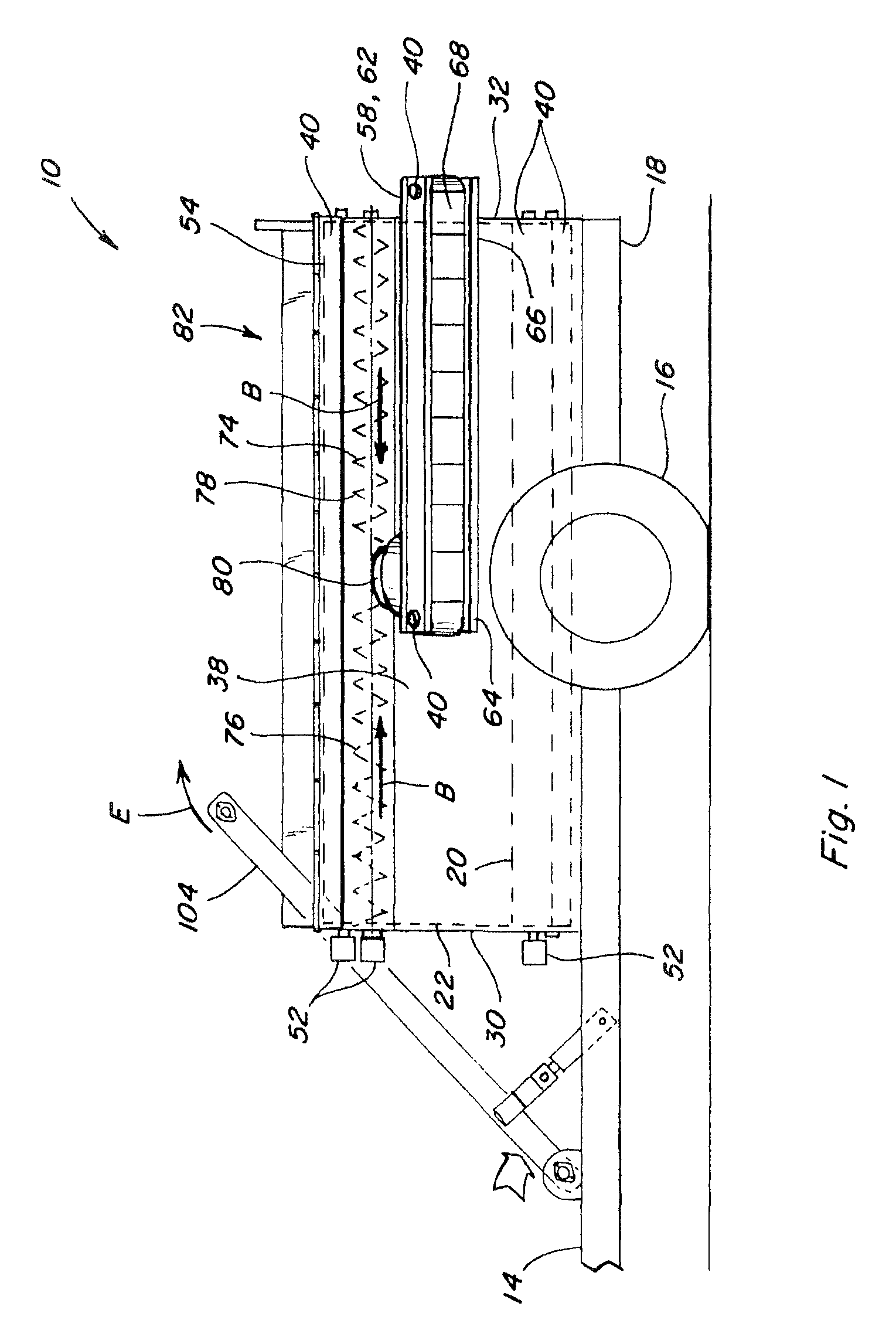 Bulk Materials Cart Having Dual Unload Capability