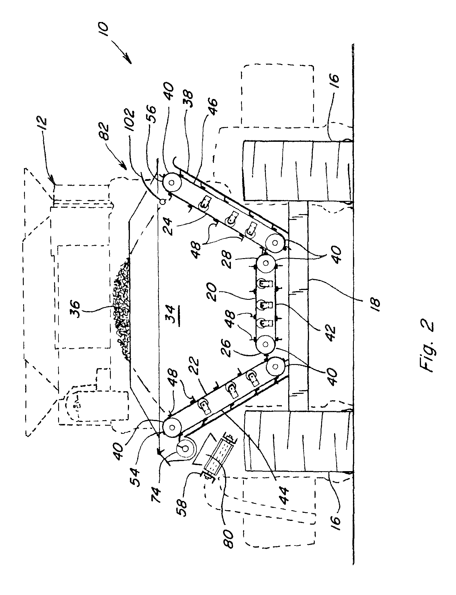 Bulk Materials Cart Having Dual Unload Capability