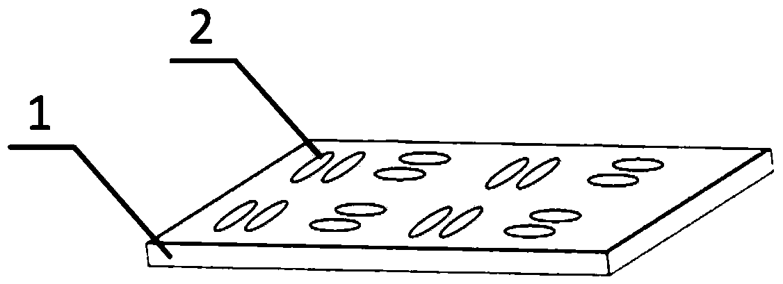 Computational hologram based on liquid crystal material and its manufacturing method