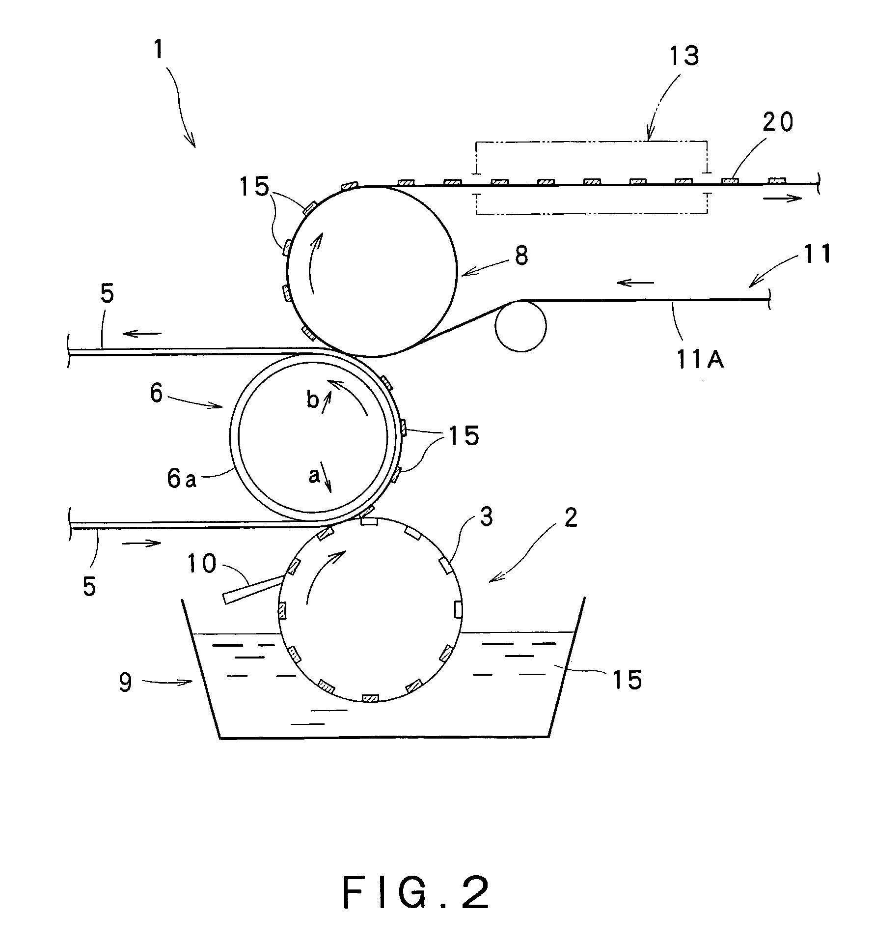 Method for luminescent layer formation and organic electroluminescent device