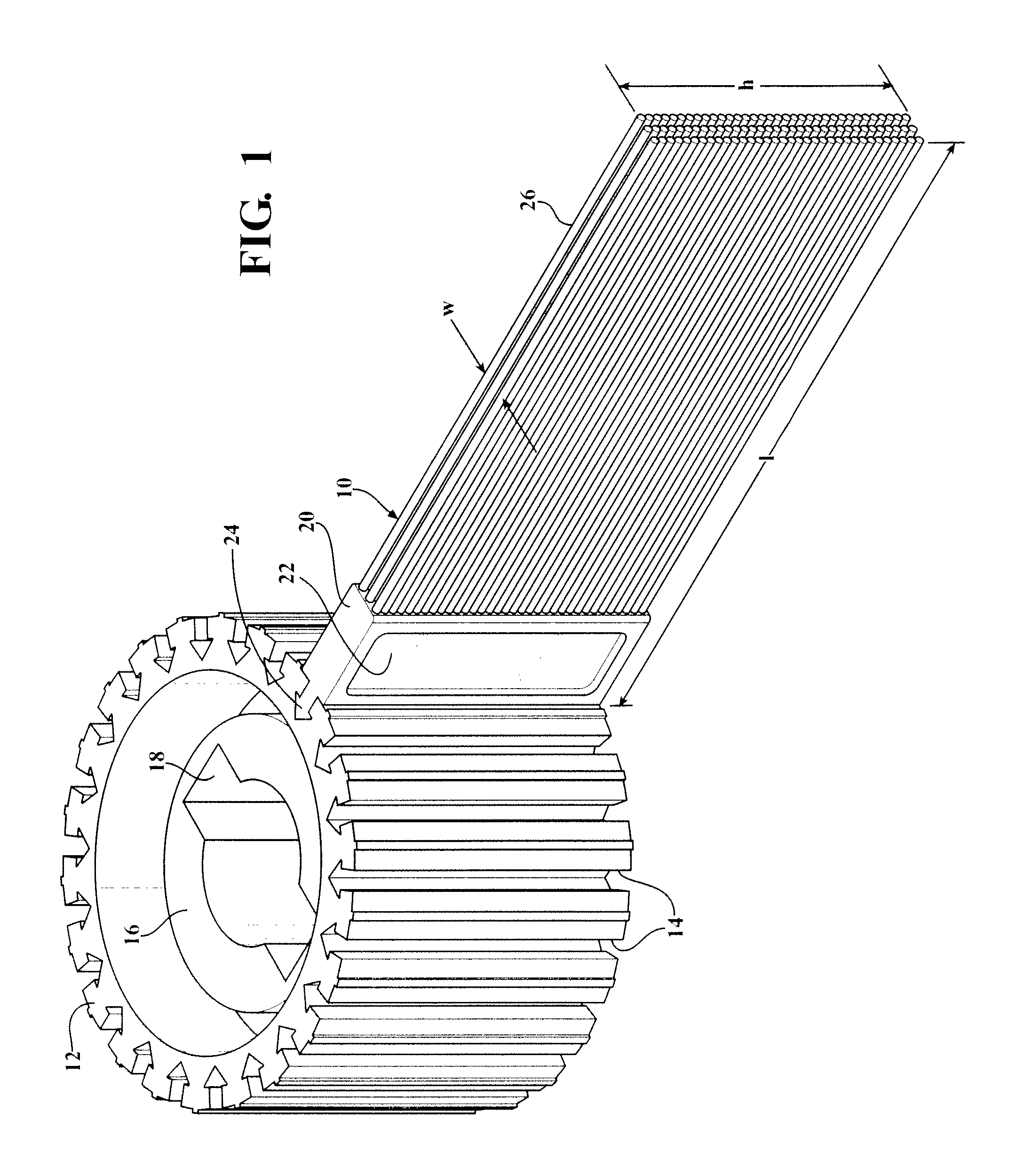 Media element for a vehicle wash component