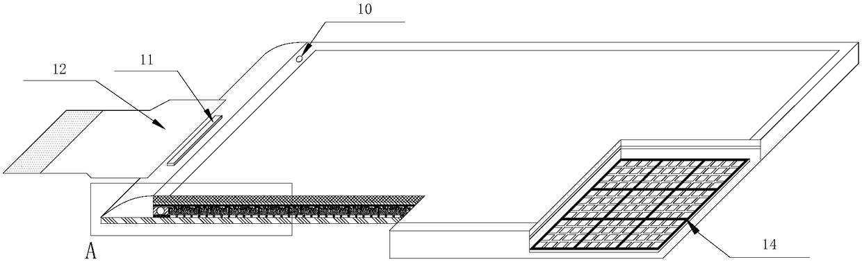 Closed type display plasma module and manufacturing method thereof