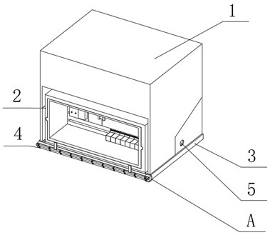 Power distribution switch control device for smart home