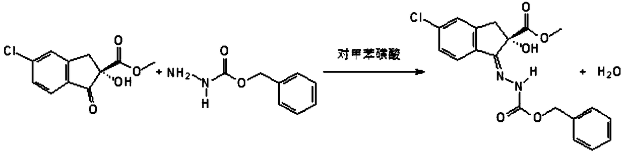 Indeno oxadiazine compound synthetic method