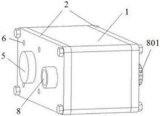 Mini-type driver and mechanical arm and running-in device thereof