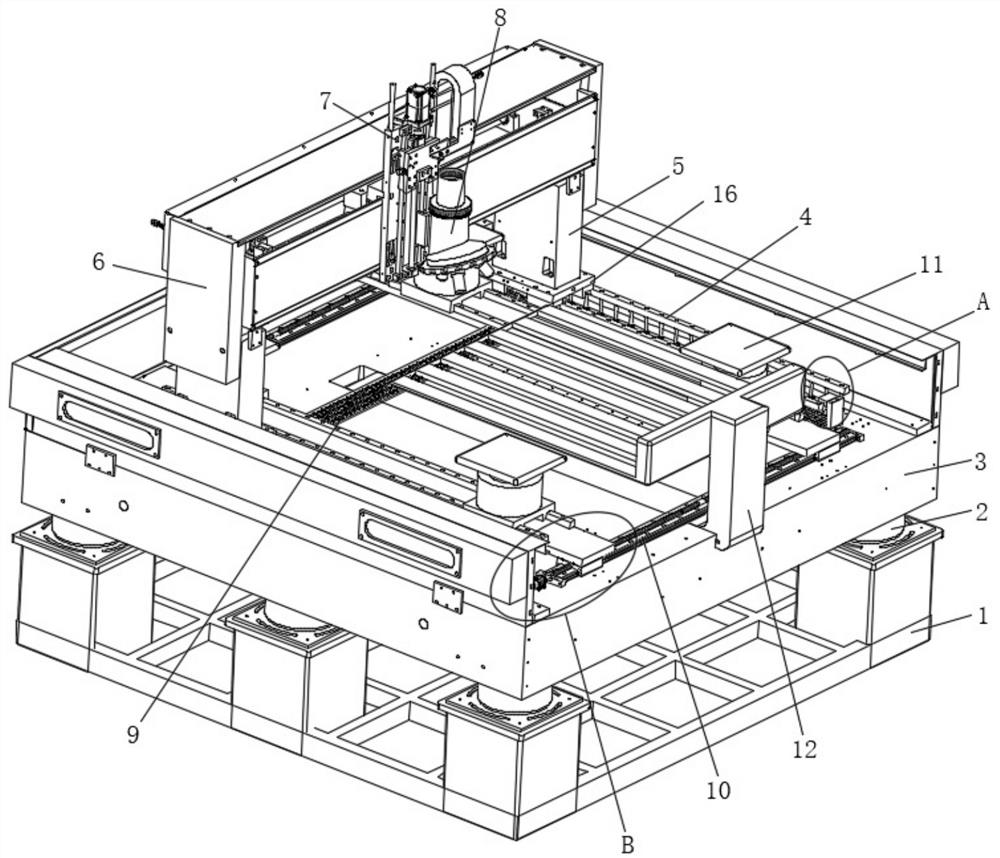 OLED screen on-line fluorescence microscope inspection machine