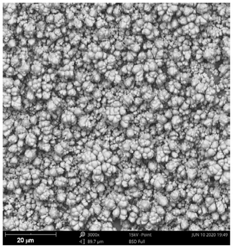 Electroplating solution for directly electrodepositing iron on surface of magnesium alloy and electroplating process thereof