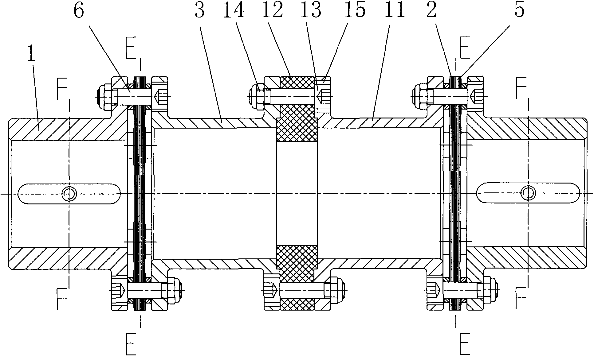 High soft membrane flexible coupler