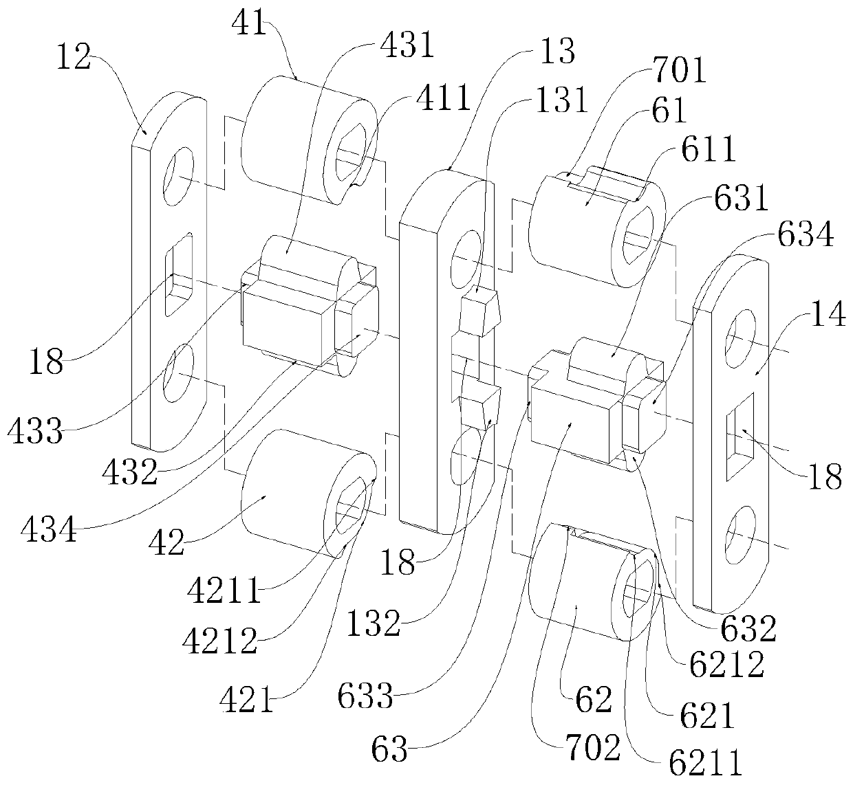 Multi-Segment Toggle Pivot