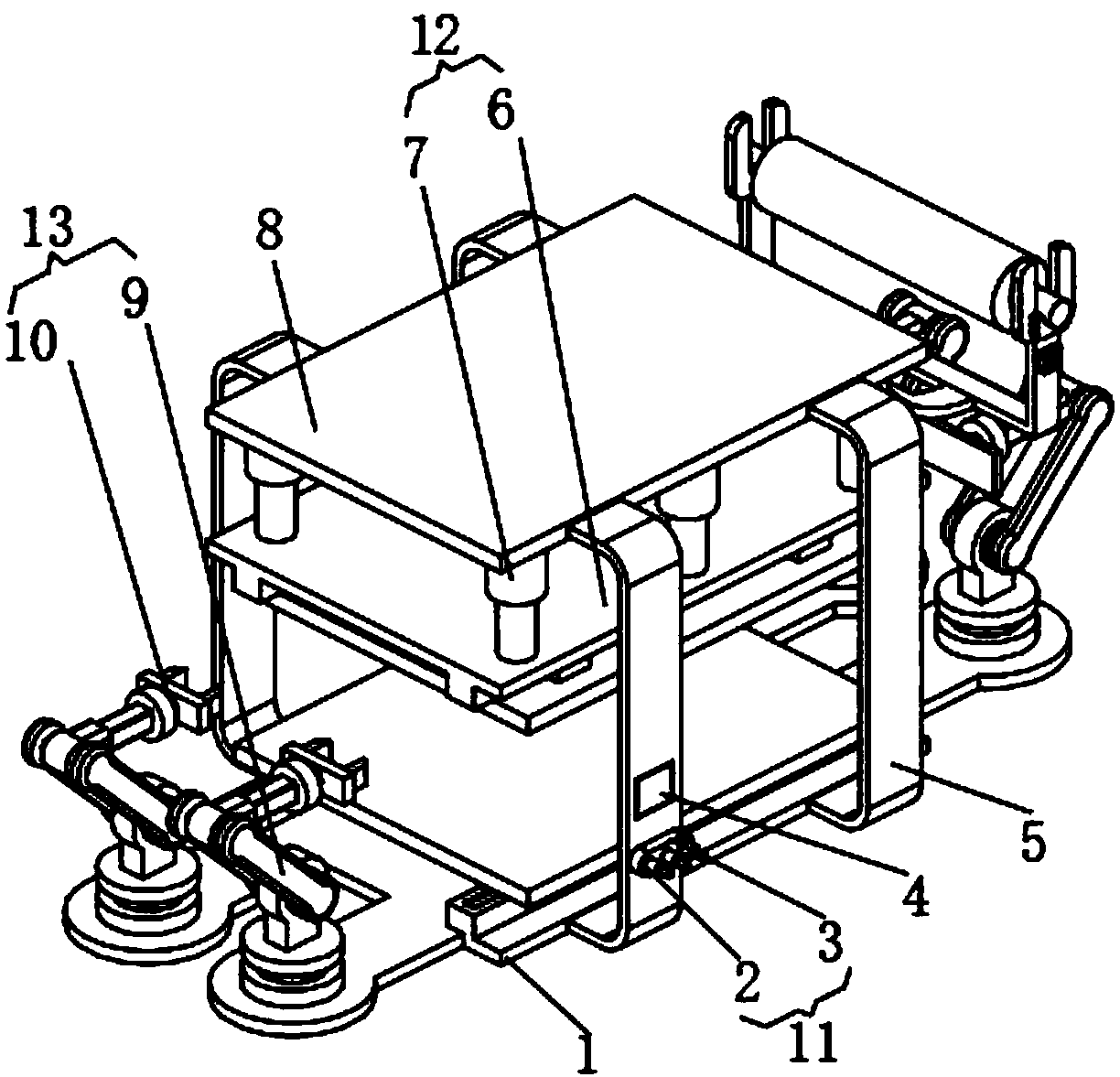 Cotton kneading machine used for processing cotton yarn