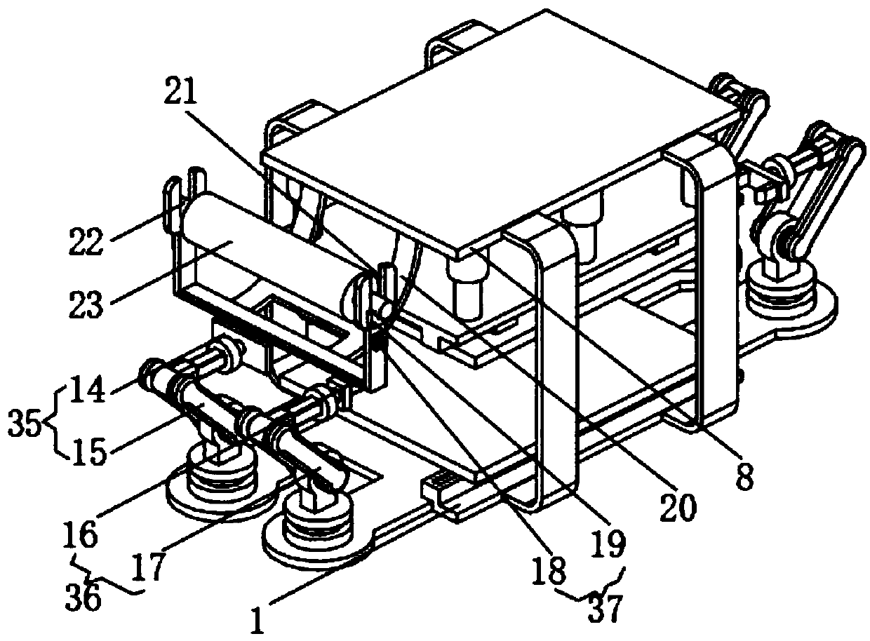 Cotton kneading machine used for processing cotton yarn