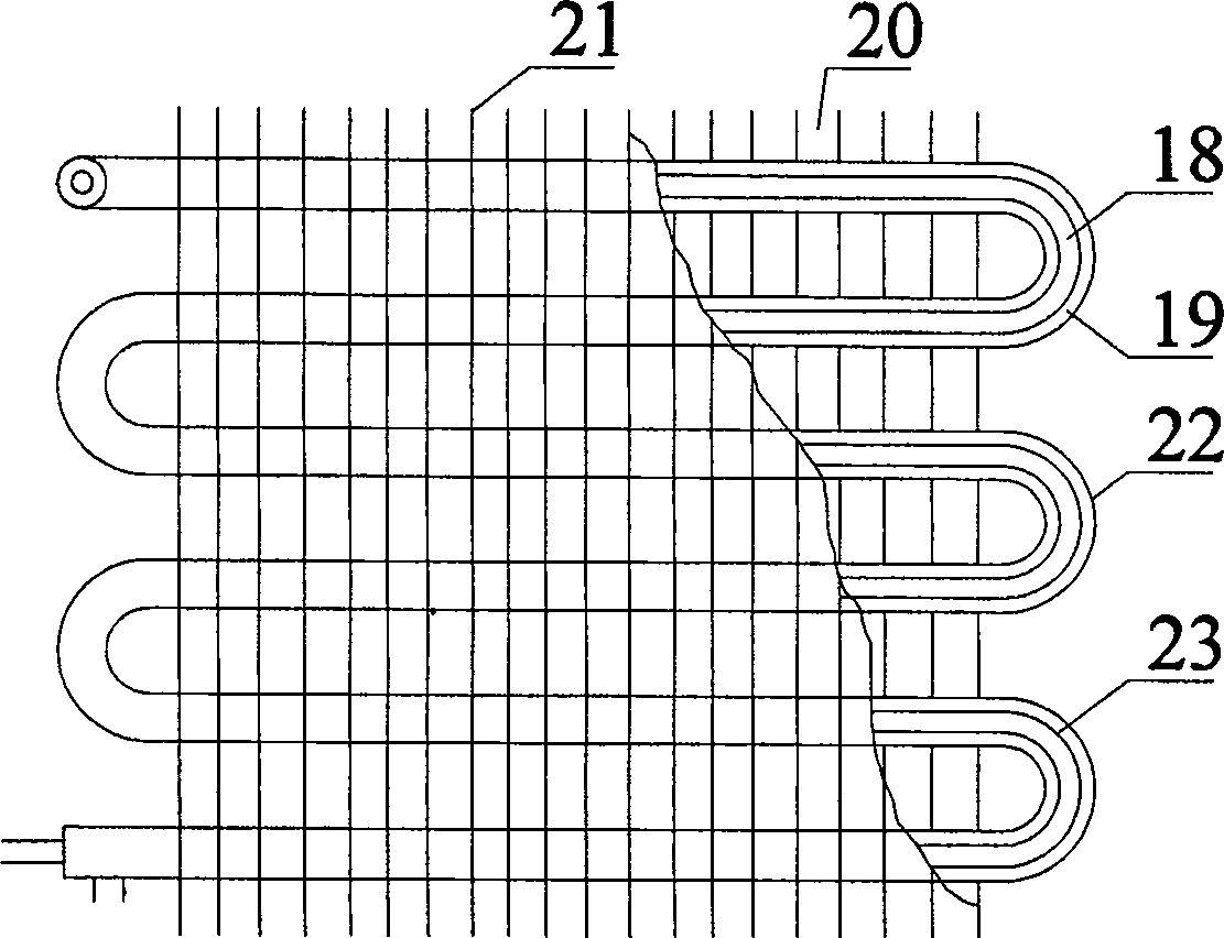 Air- solar energy double heat source synchronous composite type heat pump device