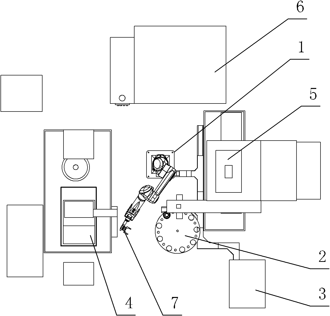 Automatic loading gear alignment method and device for articulated robot-based gear cutting machine