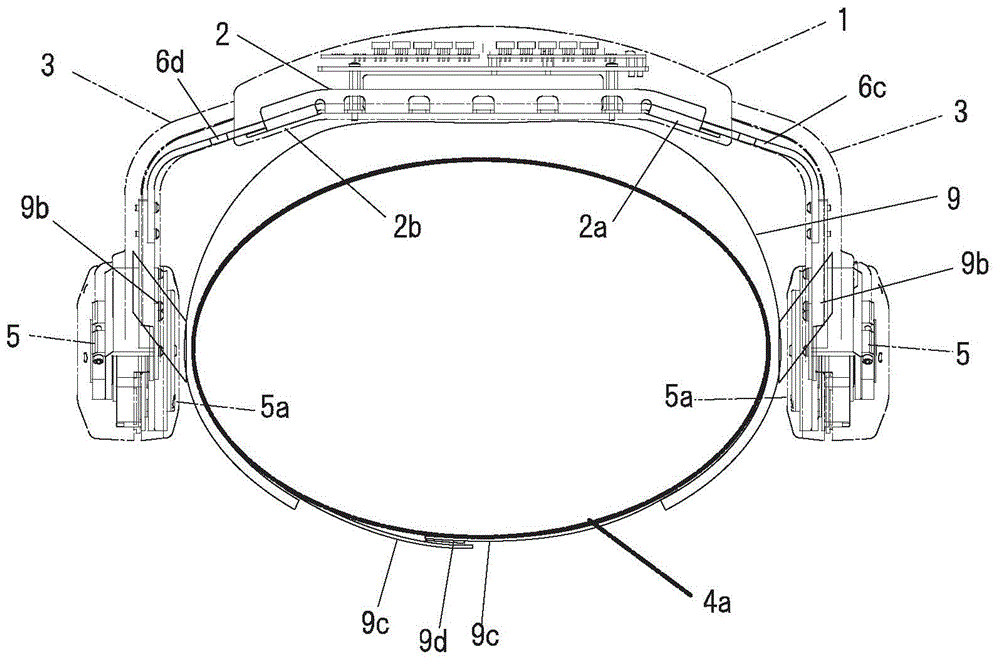 Walk assisting device