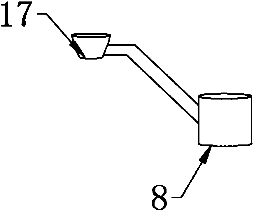 Fractionation sewage treatment device