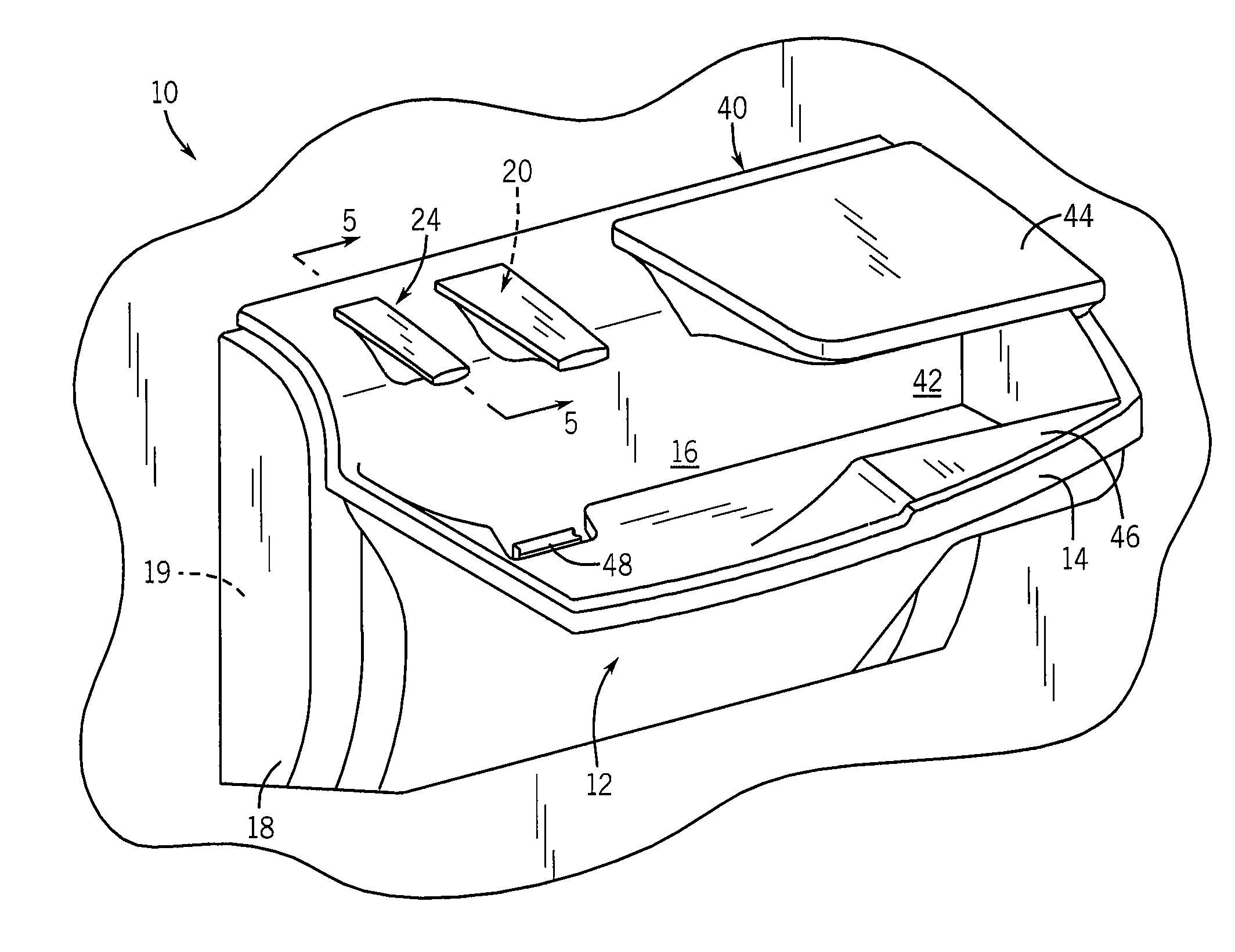 Soap Dispenser Having Fluid Level Sensor