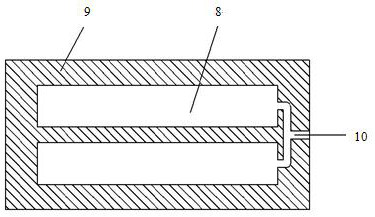 A method for crushing an oxide film on the surface of an aluminum alloy