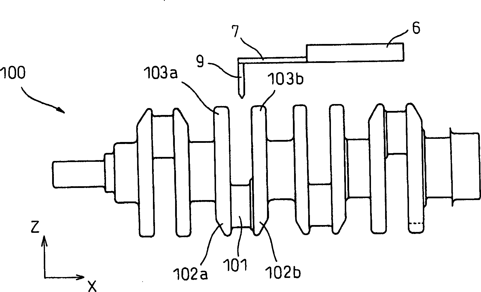 Surface roughness and/ or contour shape measuring apparatus