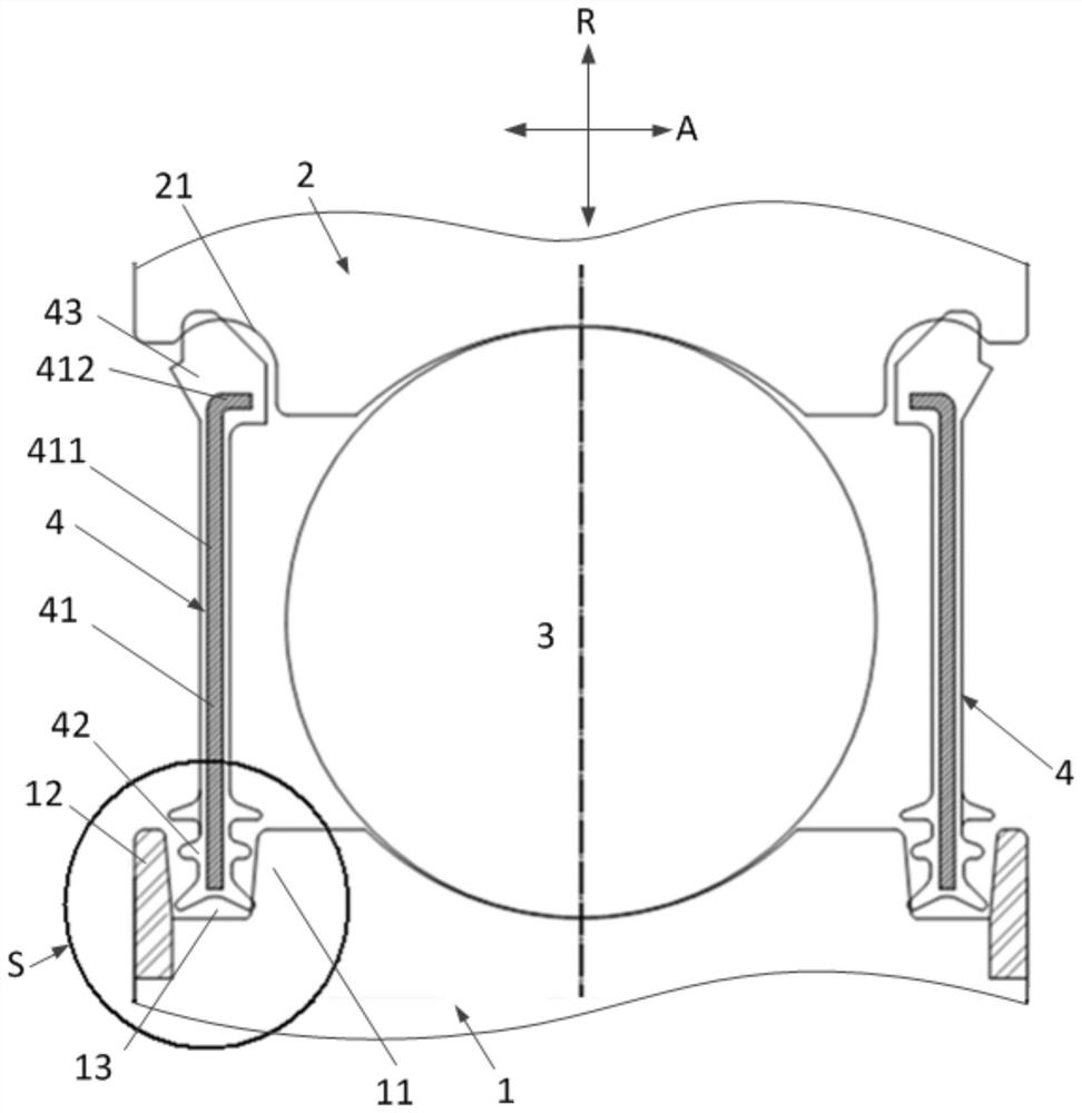 Bearings with contact seals