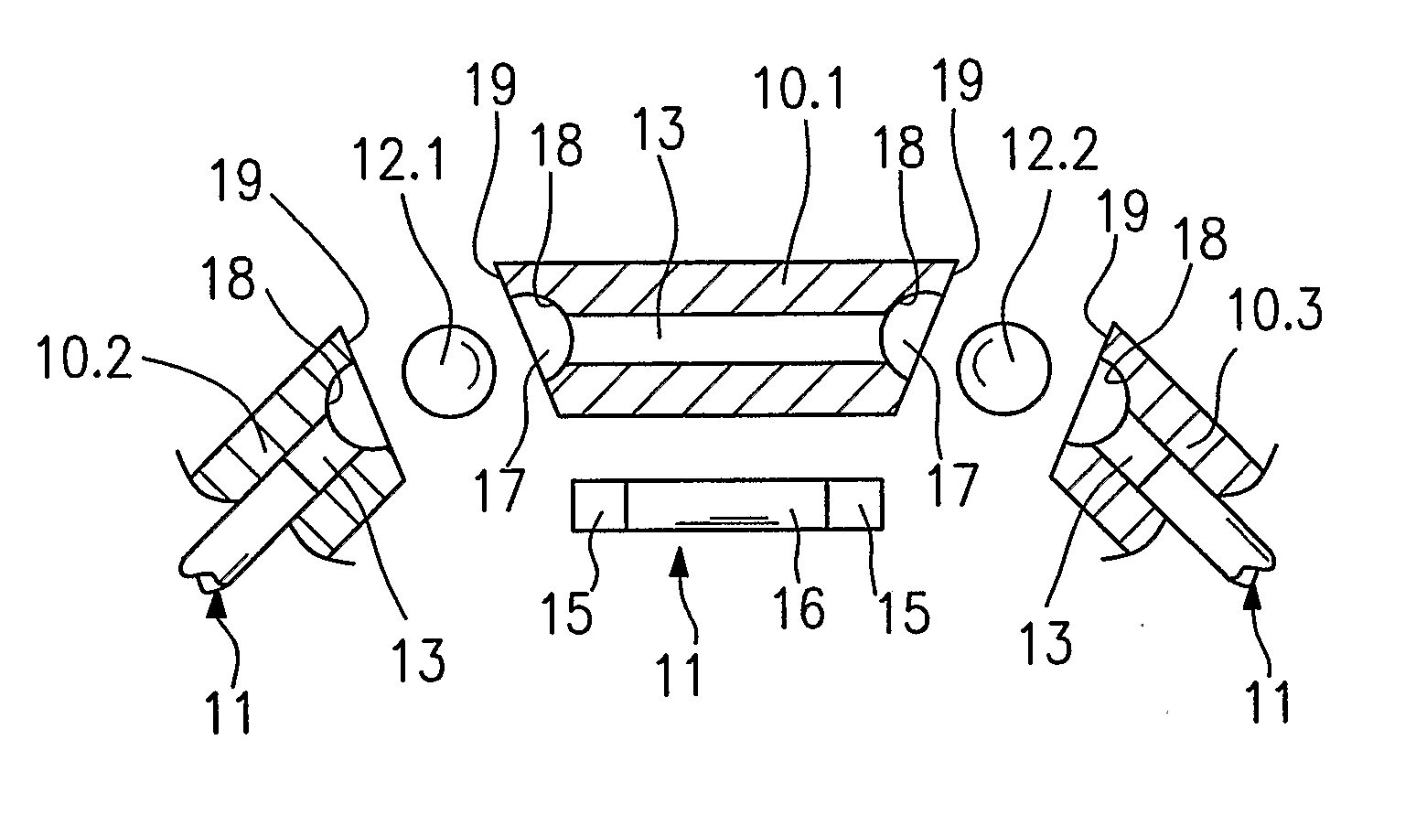 Constructional Modular System With Removable Magnetic Framework