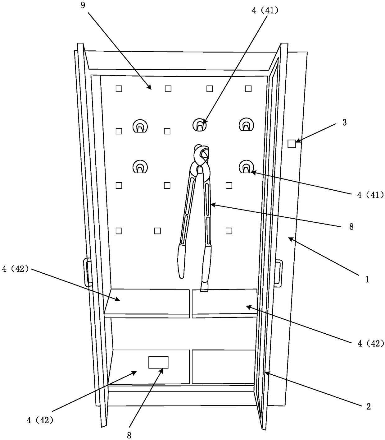 Smart tool cabinet