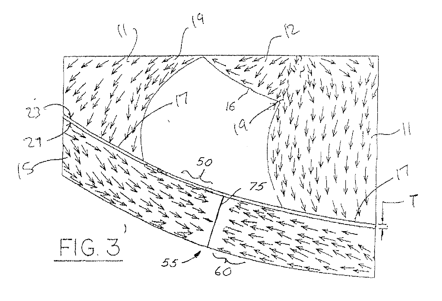 Plastic fans having improved fan ring weld line strength