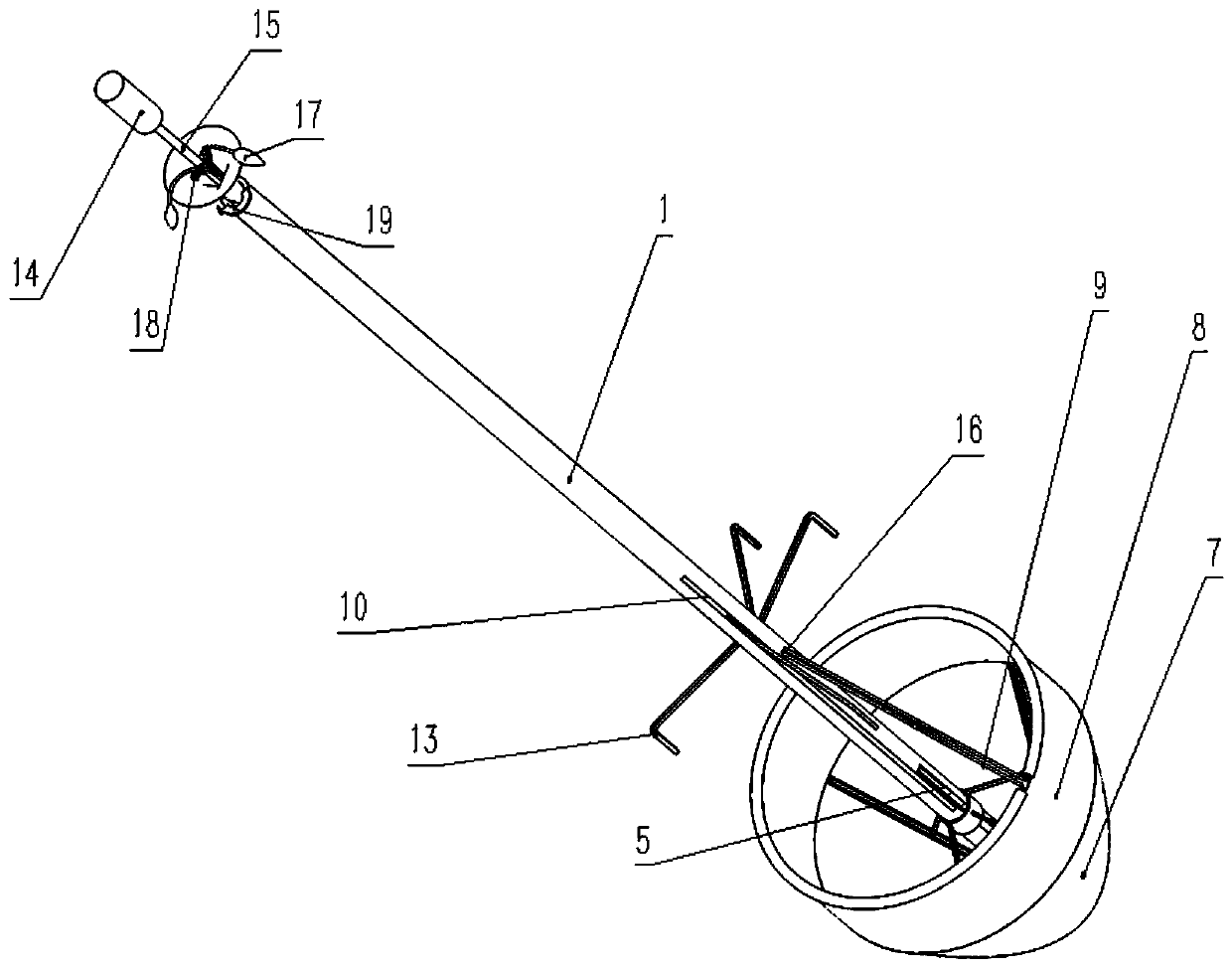 Gastrointestinal foreign matter taking-out device