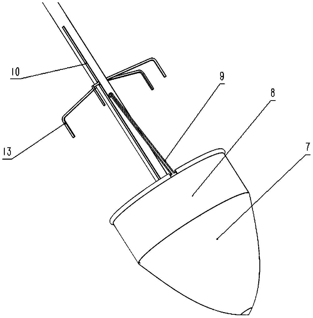 Gastrointestinal foreign matter taking-out device