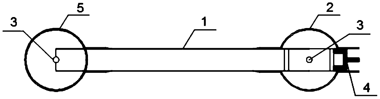 Loop stoma airbag-type bracket