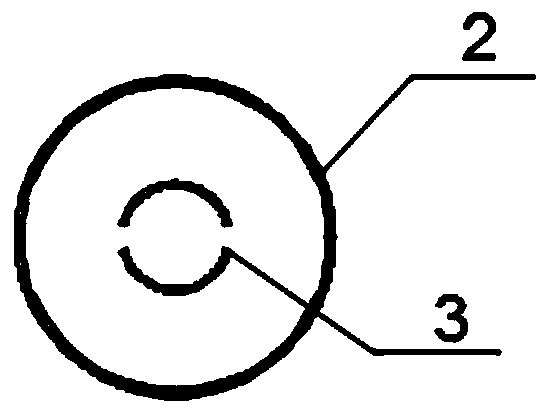 Loop stoma airbag-type bracket